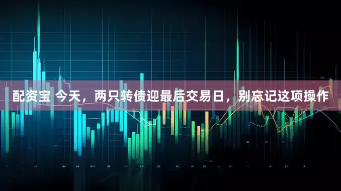 配资宝 今天，两只转债迎最后交易日，别忘记这项操作